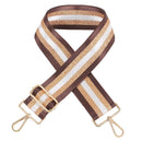 TG10195 Champaign Stripe Adjustable Guitar Strap - MiMi Wholesale