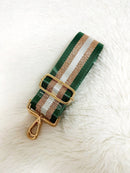 TG10195 Champaign Stripe Adjustable Guitar Strap - MiMi Wholesale