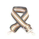 TG10195 Champaign Stripe Adjustable Guitar Strap - MiMi Wholesale