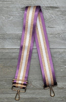 TG10195 Champaign Stripe Adjustable Guitar Strap - MiMi Wholesale