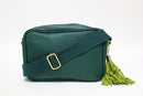TG10204 Solid Color Tassel Camera Crossbody Bag - MiMi Wholesale