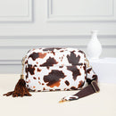 TG10204 Solid Color Tassel Camera Crossbody Bag - MiMi Wholesale