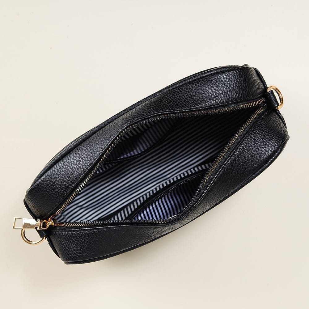 TG10204 Solid Color Tassel Camera Crossbody Bag - MiMi Wholesale