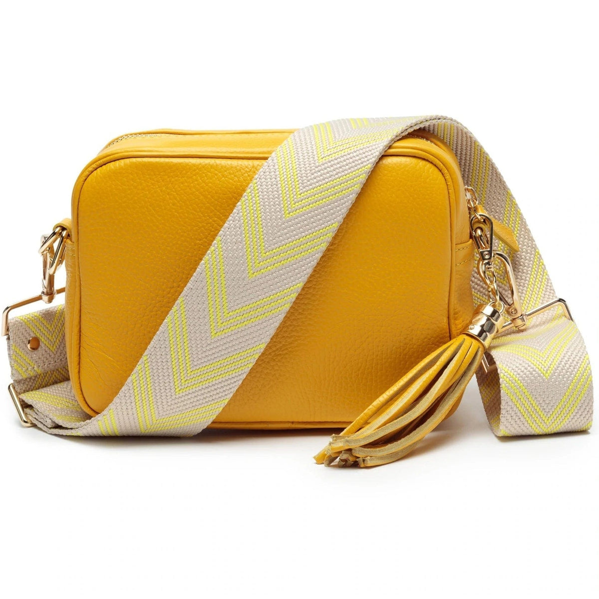 TG10204 Solid Color Tassel Camera Crossbody Bag - MiMi Wholesale