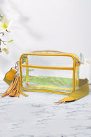 TG10223 Game Day Clear Crossbody Bag - MiMi Wholesale