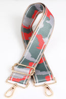 TG10230 Adjustable Woven Camo Print Guitar Strap - MiMi Wholesale