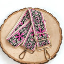 TG10236 SS050F Flower Pattern Adjustable Guitar Strap - MiMi Wholesale