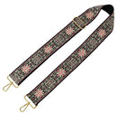 TG10236 SS050F Flower Pattern Adjustable Guitar Strap - MiMi Wholesale