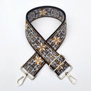 TG10236 SS050F Flower Pattern Adjustable Guitar Strap - MiMi Wholesale