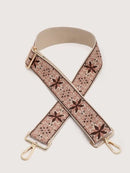 TG10236 SS050F Flower Pattern Adjustable Guitar Strap - MiMi Wholesale