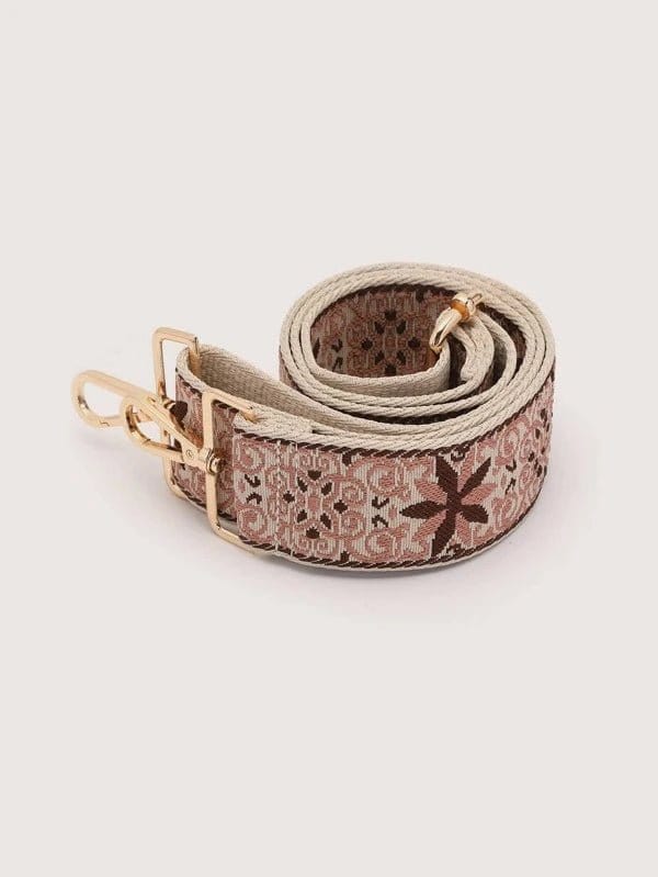 TG10236 SS050F Flower Pattern Adjustable Guitar Strap - MiMi Wholesale