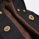 TG10246 Striped Canvas Tote Bag With Guitar Strap - MiMi Wholesale