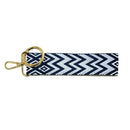 TG10268 Herringbone Patterned Wristband Keychain - MiMi Wholesale