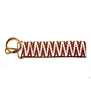 TG10272 Color Patterned Wristband Keychain - MiMi Wholesale