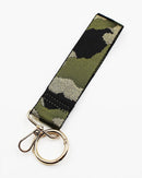 TG10274 Shimmer Camo Keychain Wristlet - MiMi Wholesale