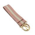 TG10277 Stripe Wristband Keychain - MiMi Wholesale