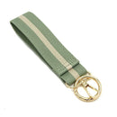 TG10277 Stripe Wristband Keychain - MiMi Wholesale