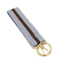 TG10277 Stripe Wristband Keychain - MiMi Wholesale