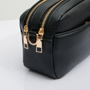 TG10281 Grace Front Pocket Double Zipper Crossbody Bag - MiMi Wholesale