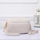 TG10281 Grace Front Pocket Double Zipper Crossbody Bag - MiMi Wholesale