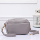 TG10281 Grace Front Pocket Double Zipper Crossbody Bag - MiMi Wholesale