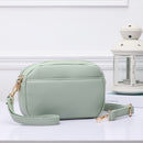 TG10281 Grace Front Pocket Double Zipper Crossbody Bag - MiMi Wholesale