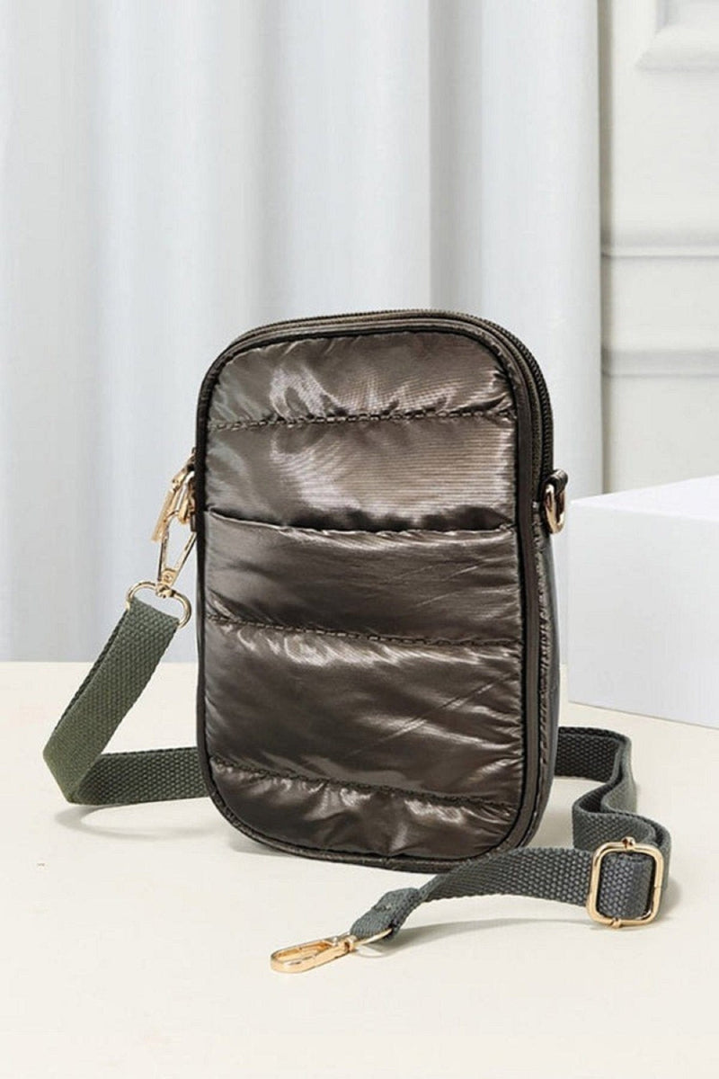 TG10283 Elaine Puffer Mini Crossbody Bag - MiMi Wholesale