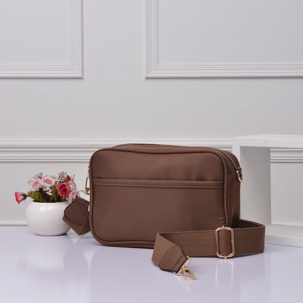 TG10296 Nylon Camera Crossbody Bag - MiMi Wholesale