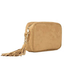TG10297 Suede Camera Crossbody Bag - MiMi Wholesale