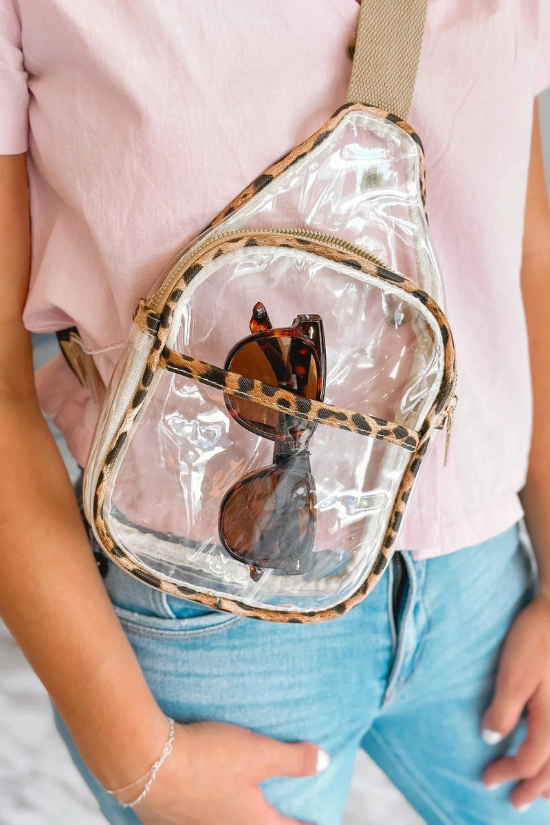 Clear sling bag sales