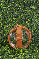 TG10423 Round Clear Crossbody Bag - MiMi Wholesale