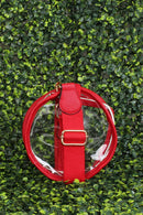 TG10423 Round Clear Crossbody Bag - MiMi Wholesale