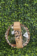 TG10423 Round Clear Crossbody Bag - MiMi Wholesale