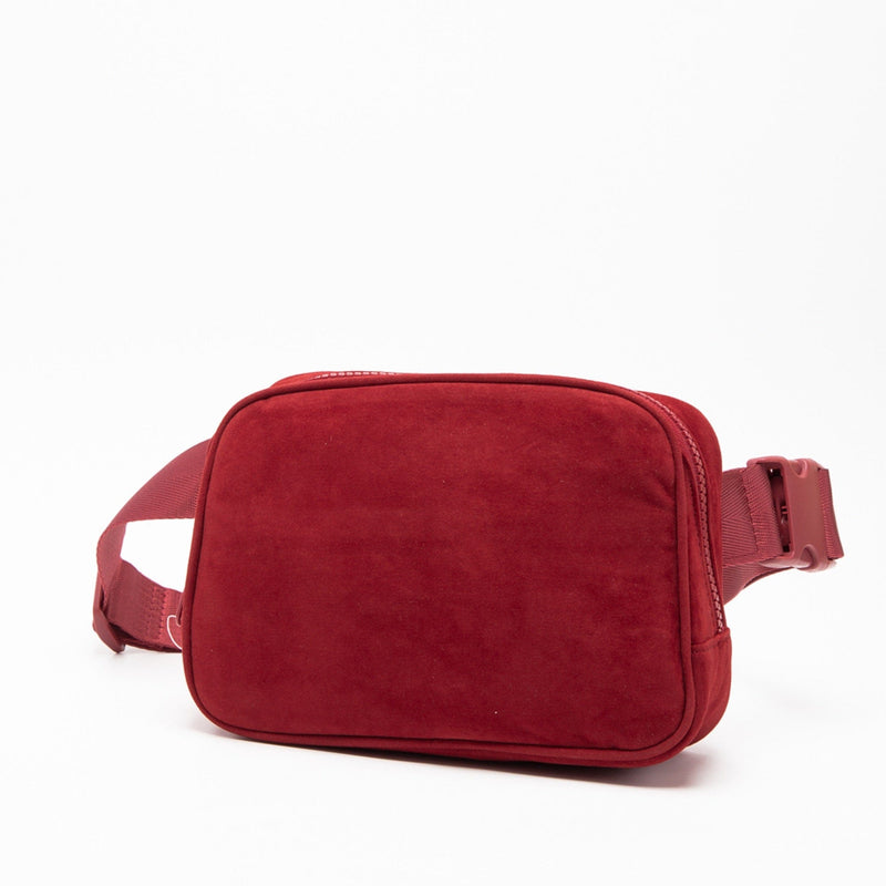 TG10515 Olivia Suede Fanny Pack - MiMi Wholesale