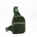 TG10518 Vanessa Suede Sling Bag - MiMi Wholesale