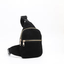 TG10518 Vanessa Suede Sling Bag - MiMi Wholesale