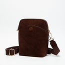 TG10540 Tasia Mini Suede Crossbody Bag - MiMi Wholesale