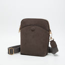 TG10540 Tasia Mini Suede Crossbody Bag - MiMi Wholesale