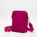 TG10540 Tasia Mini Suede Crossbody Bag - MiMi Wholesale