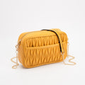 TG10542 Dana Textured Crossbody Bag With Chain Strap - MiMi Wholesale