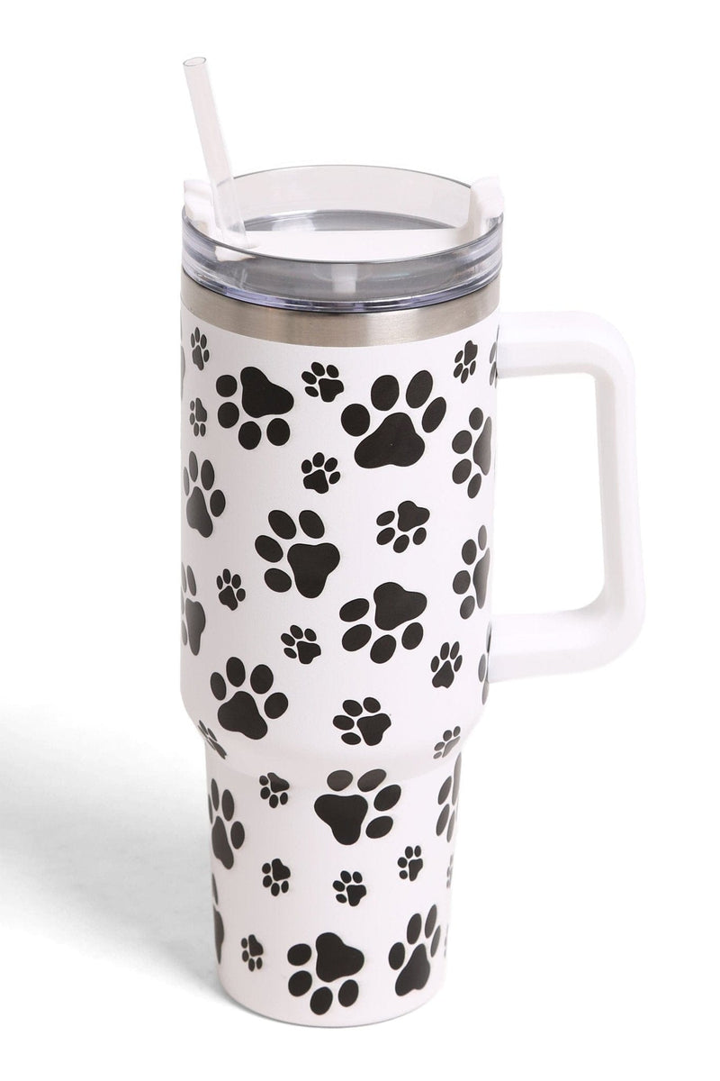 TUM803 Dog Paw 40 Oz Tumbler With Handle - MiMi Wholesale