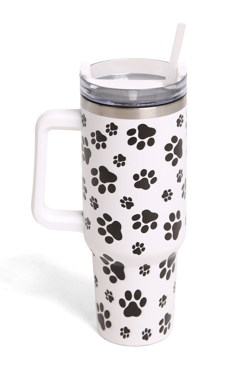 TUM803 Dog Paw 40 Oz Tumbler With Handle - MiMi Wholesale