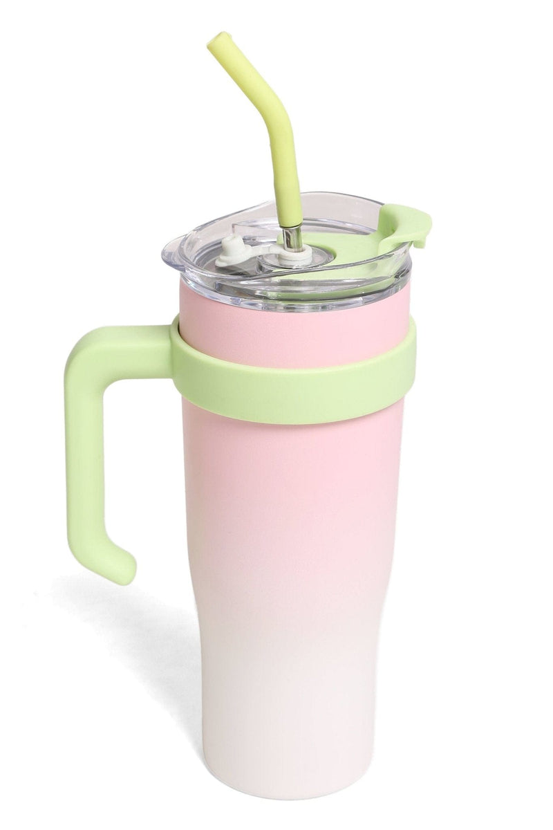 TUM804 Color Gradient 40 Oz Tumbler With Handle - MiMi Wholesale