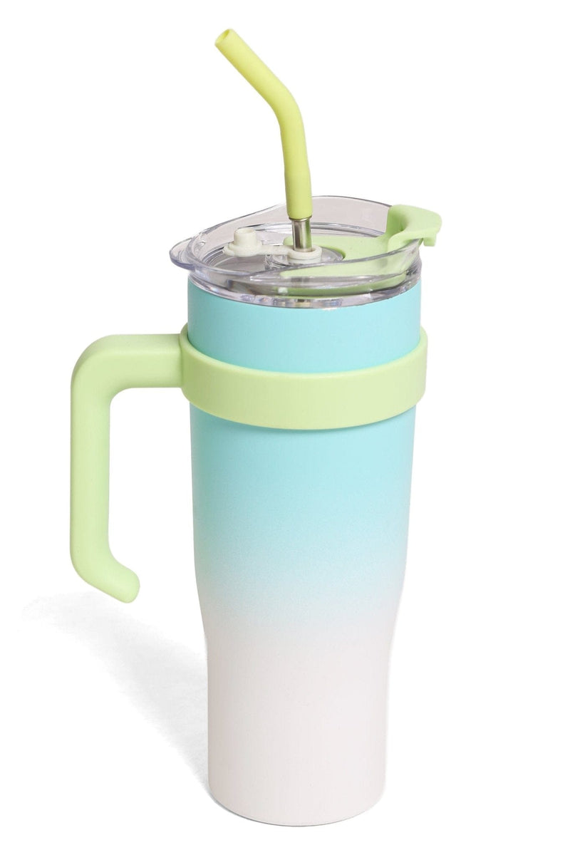 TUM804 Color Gradient 40 Oz Tumbler With Handle - MiMi Wholesale