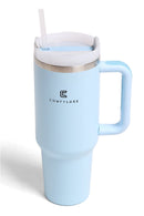 TUM805 Solid Color 40 Oz Tumbler With Handle - MiMi Wholesale