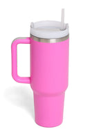 TUM805 Solid Color 40 Oz Tumbler With Handle - MiMi Wholesale