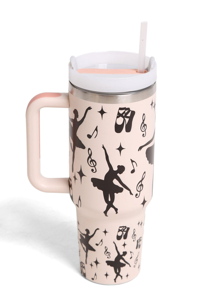 TUM824 Music Dancers 40 Oz Tumbler With Handle - MiMi Wholesale