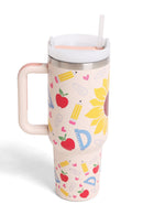 TUM836 School 40 Oz Tumbler With Handle - MiMi Wholesale