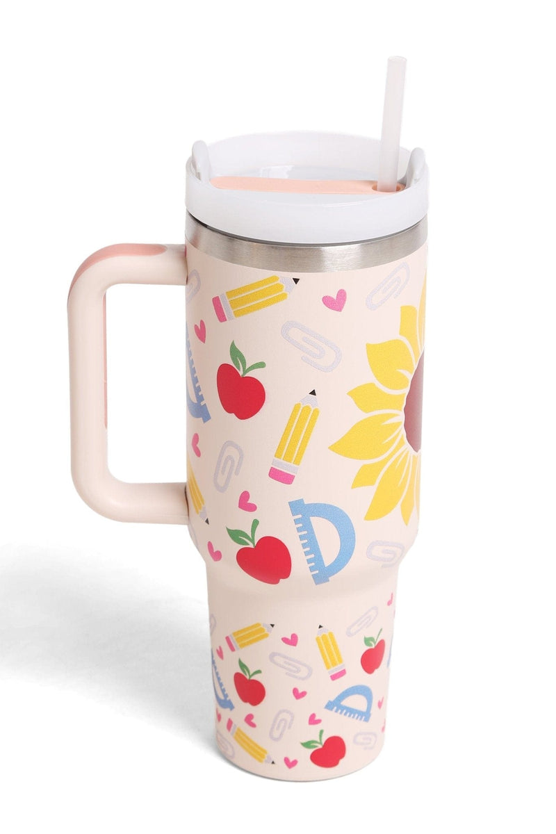 TUM836 School 40 Oz Tumbler With Handle - MiMi Wholesale