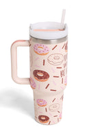 TUM841 Donuts 40 Oz Tumbler With Handle - MiMi Wholesale